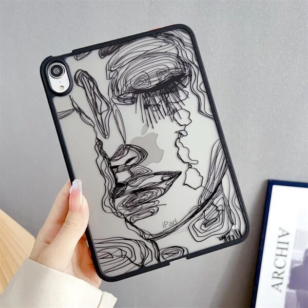 Face Doodle iPad Case