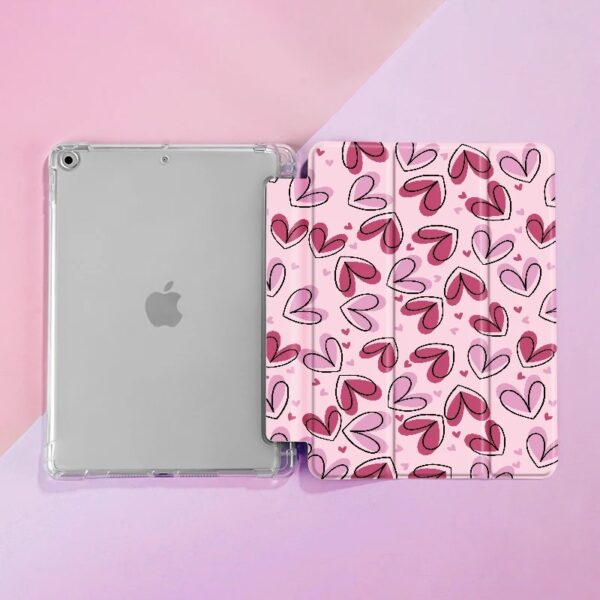 Heart Pink iPad Case