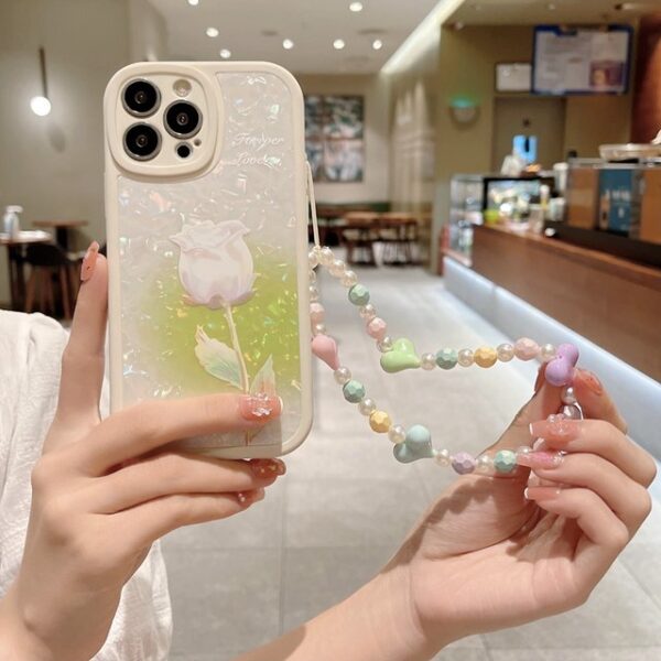 Dream Shell Flower Pattern Case