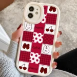 Bunny Checkered  Camera Protection Case