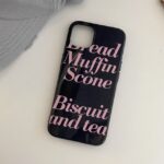 Black Pink Breakfast Case