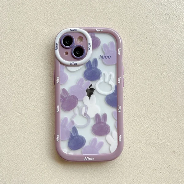 Rabbit Cartoon Shockproof Bumper Case