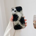 Flower Marble Clear Case