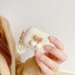 Cherry Shell Keychain AirPods Case