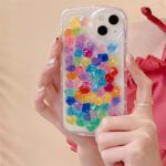 3D Candy Color Gem Epoxy Case