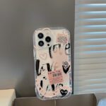 love Graffiti Anti Falling  Case