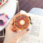 3D Brown Donut AirPods Case