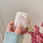 Oil Painting Flower Glossy AirPods Case