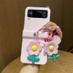 Samsung 3D Pink Flower Decorative Pendant Case