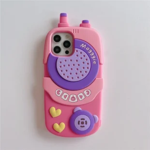 3D Retro Walkie Talkie Case