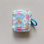 Cartoon Bear Heart AirPods Case