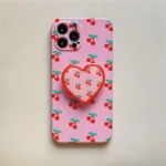 Cherry Heart Bracket Case
