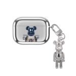 Black Bear Electroplated AirPods Case