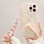 Rabbit Flower Charm Case