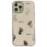 Rabbit Mirror Plating Case