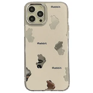 Rabbit Mirror Plating Case