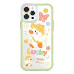 Happy Duck Transparent Case