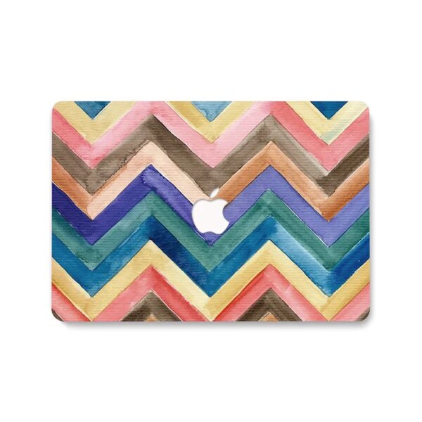 Geometric Ridge MacBook Case