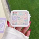 Butterfly Flower Graffiti AirPods Case