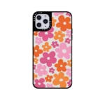 Pink Orange Flower Case