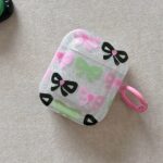Shiny Colorful Bow Knot AirPods Case