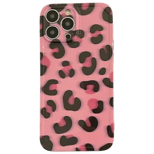 Vintage Pink Leopard Case