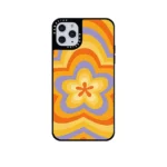 Retro Orange Flower Case