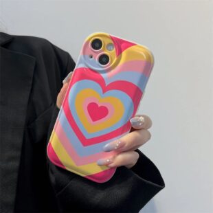 Colourful Heart Case