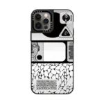 Black and White Maze Case