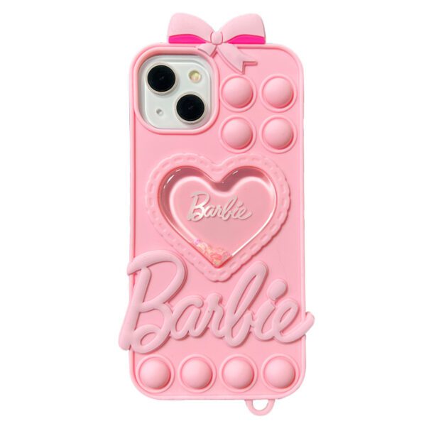 Barbie Pop It Heart Glitter Cases - Image 2