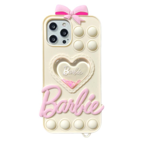 Barbie Pop It Heart Glitter Cases - Image 3