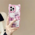 Stitch Angel Wavy Cat Ear Case