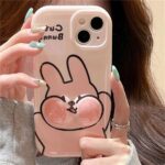 Cute Bunny 3D Cheeks Case