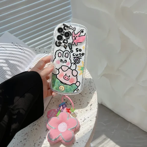 Cartoon Animal Transparent Case