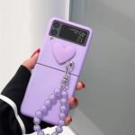 Samsung Heart Beads Bracelet Case