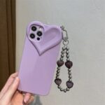 Purple Heart Camera Charm Case