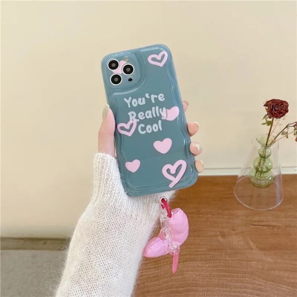 You’re Really Cool Puffy Heart Case - Image 2