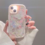 3D White Butterfly Case