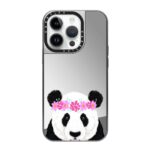 Panda Wearing Flower Case