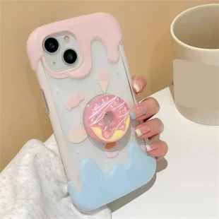 3D Doughnut Ring Holder Case