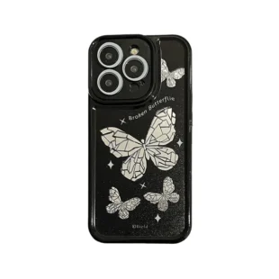 Mirror Butterfly Shockproof Case