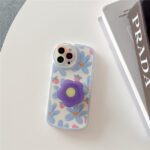 Flower Bracket Ring Holder Case