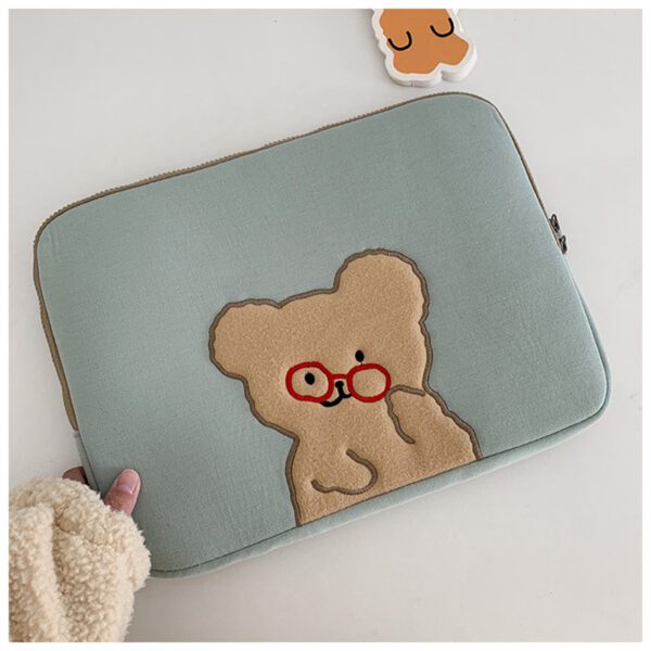 Bear Removing Glass iPad Case