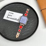 Apple Watch Flower Bead Bracelet