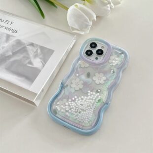 Flower Bracket Holder Quicksand Case