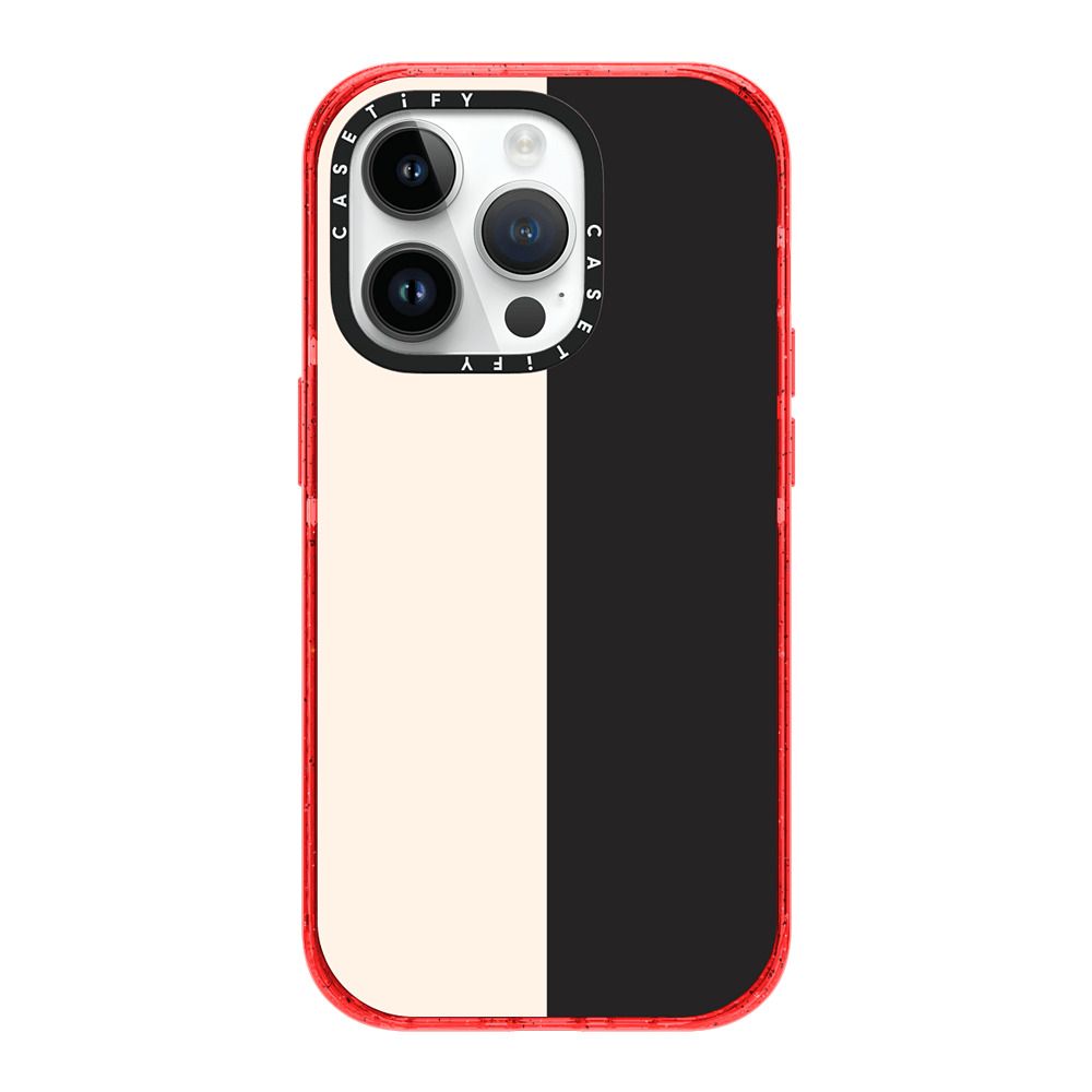 White/Black Colorblock