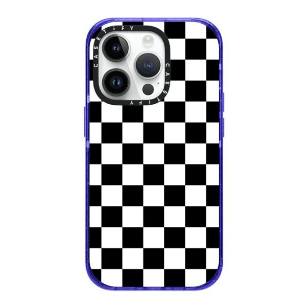 Black White Check Checkerboard Chess Board Two Tone Ska Pattern Case