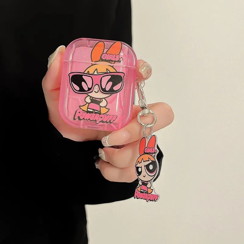 Powerpuff Girls Blossoms With Pendant Airpods Case - Hi Tech Mobile 