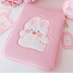 Blushing Pink Bear iPad Case
