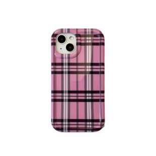 Black And Pink Checkered Case